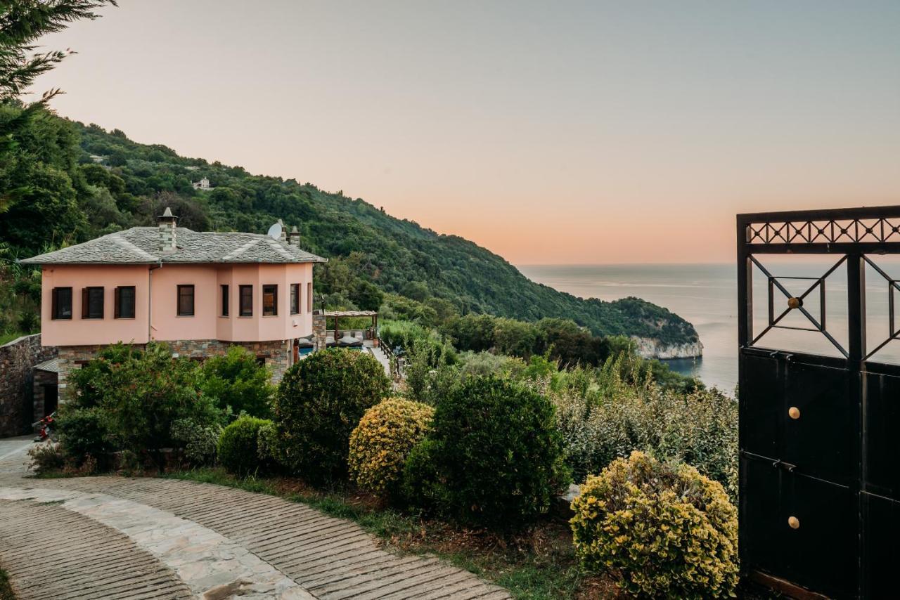 Elysian Luxury Villa Pelion Tsagarada Bagian luar foto